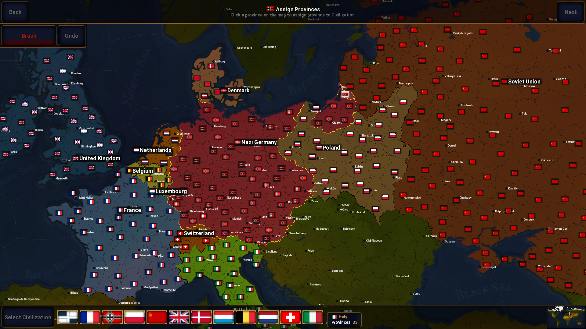 Age of Civilizations II, Scenario Editor