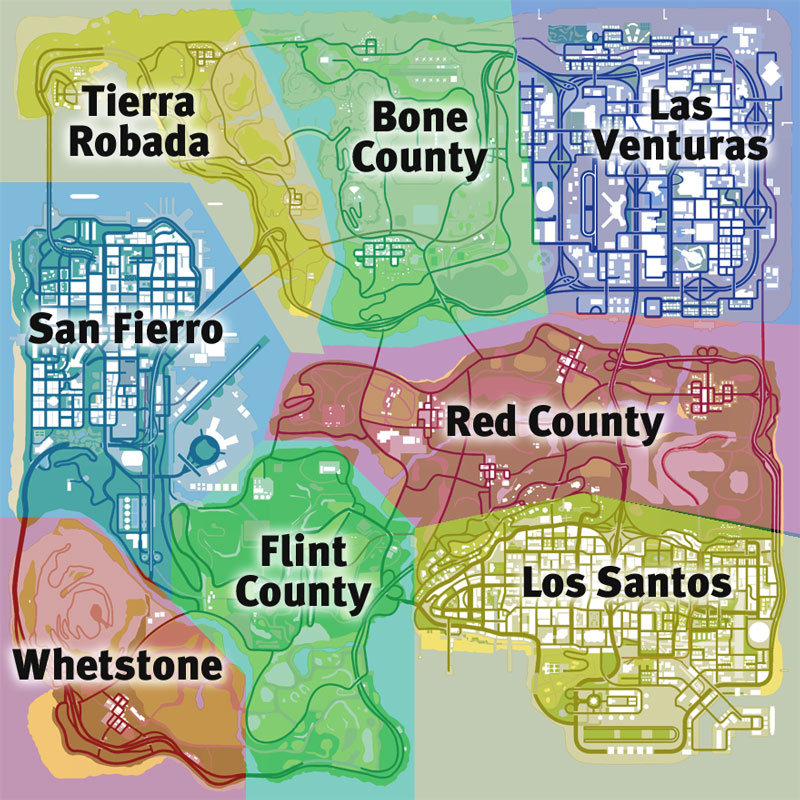 Grand Theft Auto 5 Online Map - GTA Boss