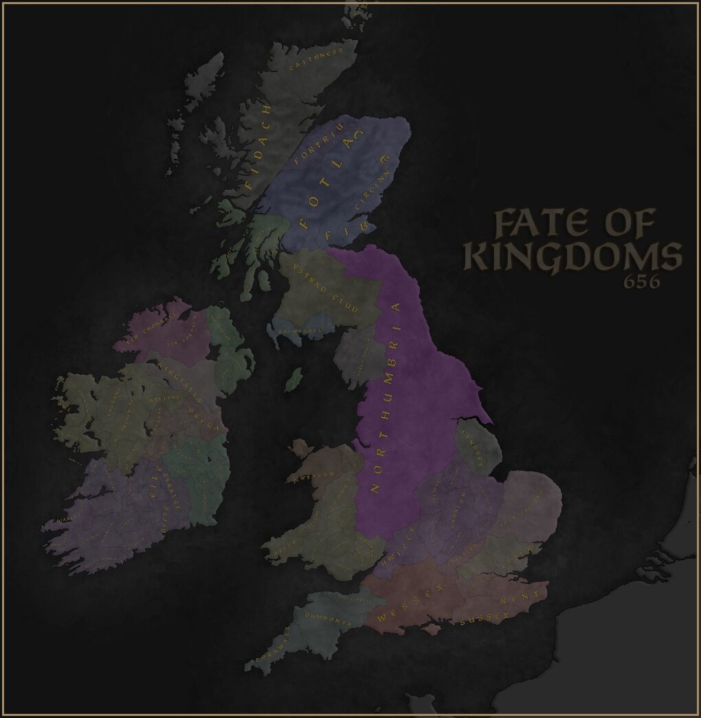 Fate of Kingdoms | British Isles map